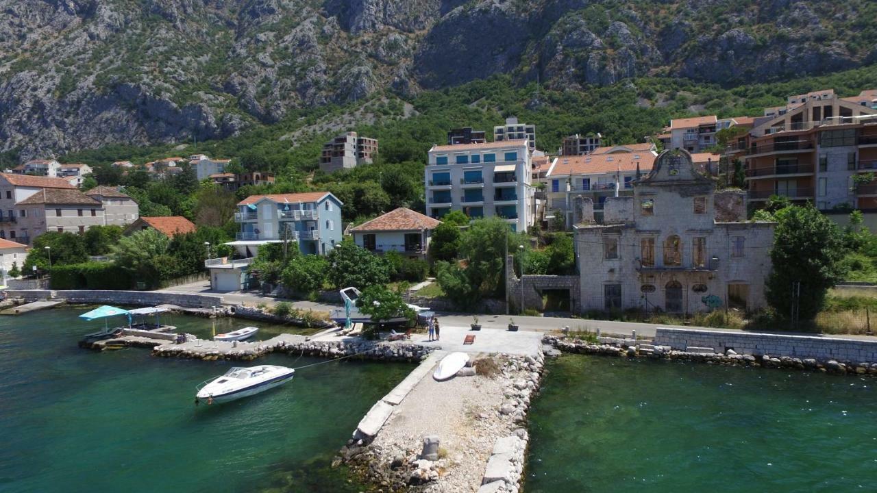Apartments Boka Blue Dobrota Kotor Buitenkant foto
